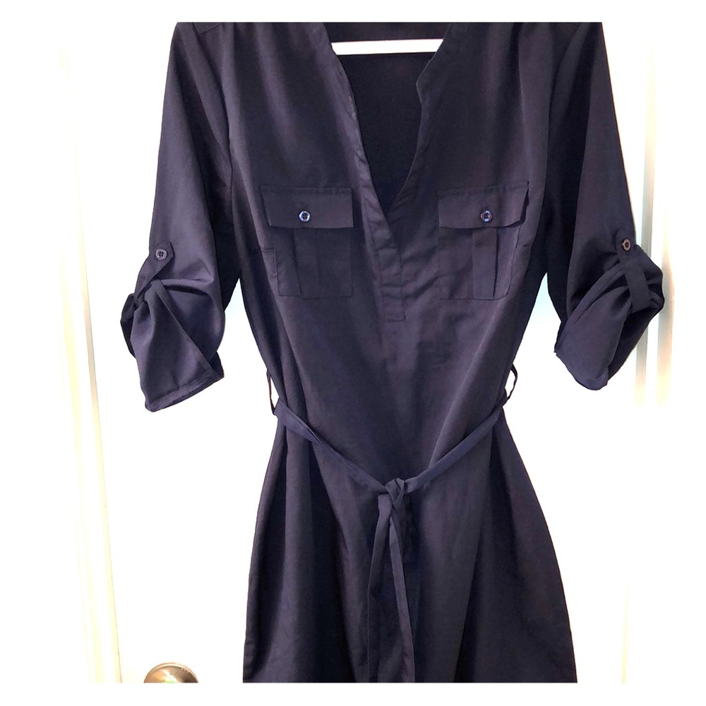 Sophisticated/classy Navy Blue Dress